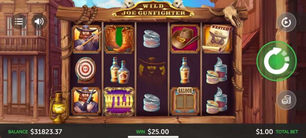 Slot Game Wild Joe Gunfighter